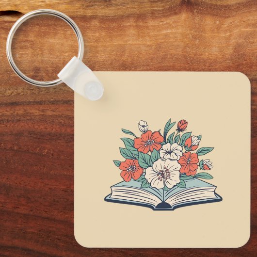 Book Keychain Schlüsselanhänger (Vorderseite)