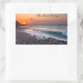 Book Label Rechteckiger Aufkleber (Tasche)