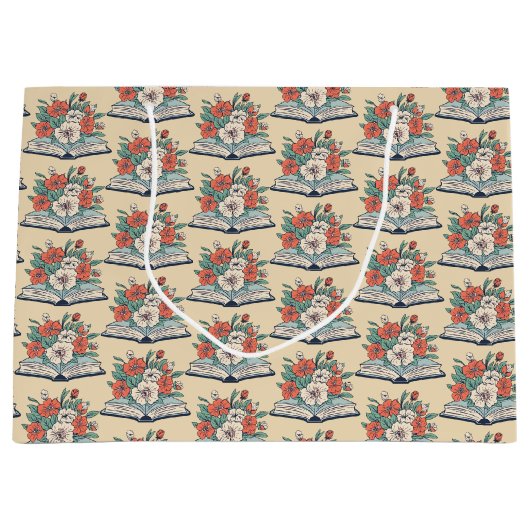 Book Large Gift Bag Große Geschenktüte (Vorderseite)