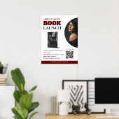 Book Launch Editable Custom Poster (Heimbüro)