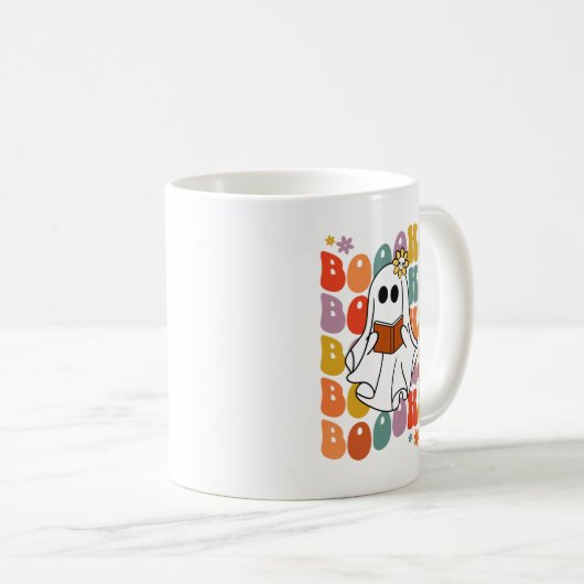 Book Love Ghost Kaffeetasse (VorderseiteRechts)
