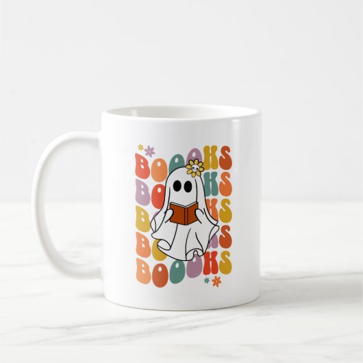 Book Love Ghost Kaffeetasse (Links)