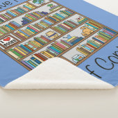 Book Lover Blanket Sherpadecke (3/4)