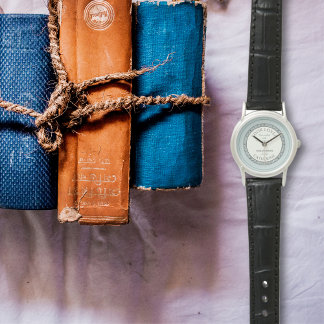 Book Lover Blue Personalisiert eWatch Armbanduhr