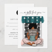 Book Lover Christmas Geschenkgutschein (Vorne/Hinten)