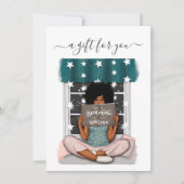 Book Lover Christmas Geschenkgutschein (Vorderseite)