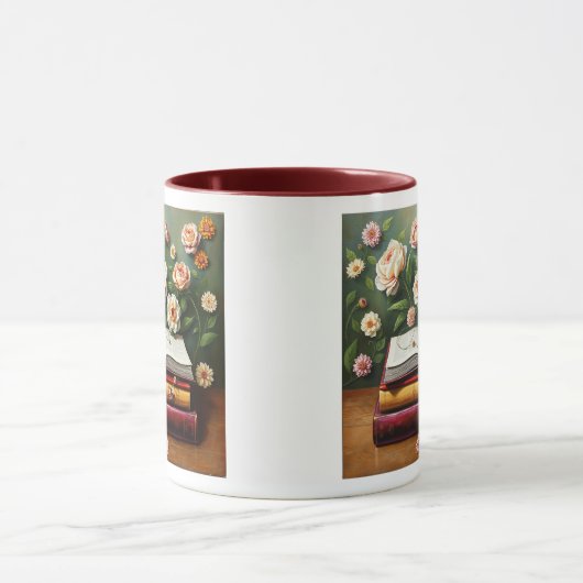 Book Lover Coffee Mug Tasse (Zentrum)