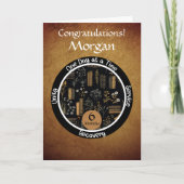 Book Lover - Custom Sobriety Gift Karte (Vorderseite)