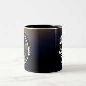 Book Lover - Custom Sobriety Gift Zweifarbige Tasse (Mittel)