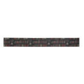 Book Lover Dark Academia Ribbon Satinband (Vorderseite)