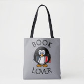 Book Lover — Designer Totbeutel Tasche (Vorderseite)
