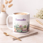 Book Lover Gift Reading Nook Personalized Kaffeetasse