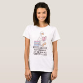 Book Lover Goose T-Shirt (Vorne ganz)