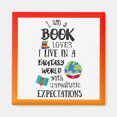 Book Lover Magnet (Vorne)