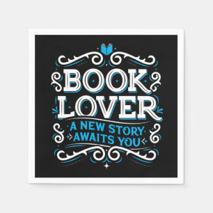 Book Lover Party Napkins Serviette