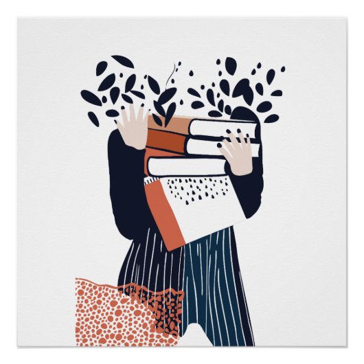 book lover poster (Vorderseite)
