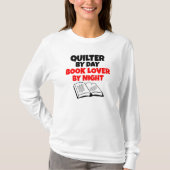 Book Lover Quilter T-Shirt (Vorderseite)