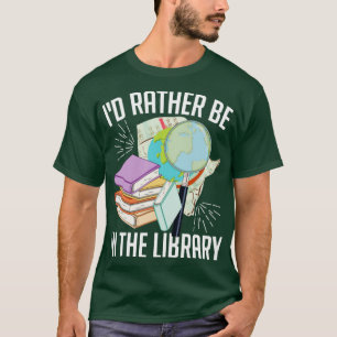Book Lover Reading Library Reader Funny Librarian T-Shirt