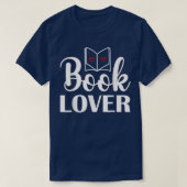 Book Lover T-Shirt (Design vorne)