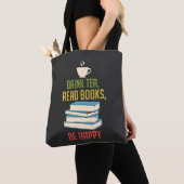 Book Lover - Tea Books Happy Tasche (Von Nahem)
