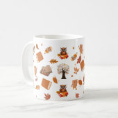 Book Lover's 11oz Kaffeetasse (Vorderseite Links)