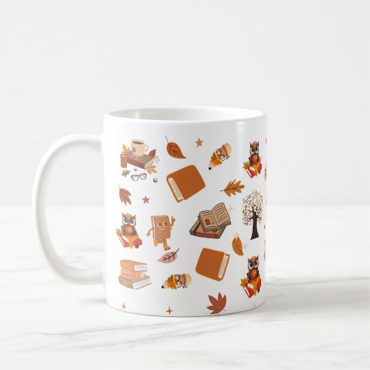  Book Lover's  11oz Kaffeetasse (Links)