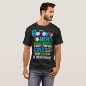 Book Lovers Bookworm Reading I'm A Book Nerd T-Shirt (Vorne ganz)