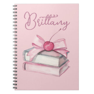 Book Lovers Coquette Hübsch Pink Notebook Notizblock