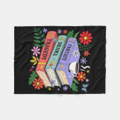 Book Lovers Fantasy Drama Tragedy Subtle 8647 Trum Fleecedecke (Vorderseite (Horizontal))