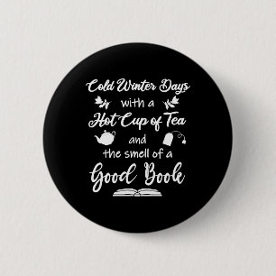 Book Lovers - Geschenke Weihnachten lesen Button
