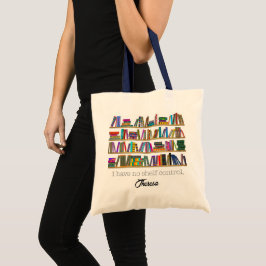 Book Lover's "I have no shelf Kontrolle" personali Tragetasche