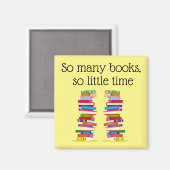 Book Lovers Magnet (Vorderseite/Rückseite)