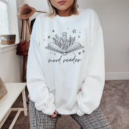 Book Lovers Mood Reader Ästhetik Sweatshirt