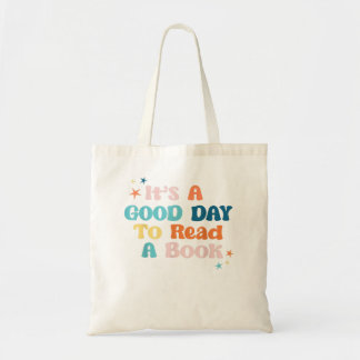 Book Lovers Shirt, Es ist ein guter Tag, ein Buch  Tragetasche