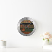 Book Lover's Silver Runde Wanduhr (Zuhause)