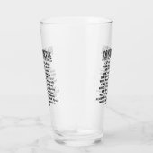 Book Lovers Simste Slang Dark Text Glas (Rechts)