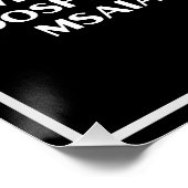 Book Lovers Simste Slang Light Text Poster (Ecke)