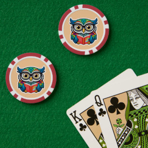 "Book Lovers Unite" Pokerchips