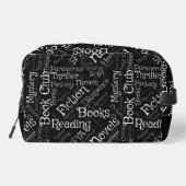 Book Lovers Word Cloud Waschbeutel (Rückseite)