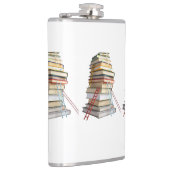 Book Mug Gifts for Book Lovers Flachmann (Rechts)
