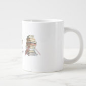 Book Mug Gifts for Book Lovers Jumbo-Tasse (Rechts)