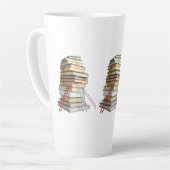 Book Mug Gifts for Book Lovers Milchtasse (Linke Ecke)