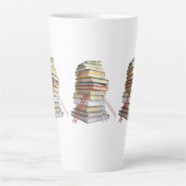 Book Mug Gifts for Book Lovers Milchtasse (Vorderseite)