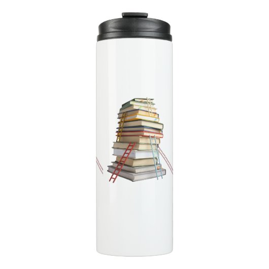 Book Mug Gifts for Book Lovers Thermosbecher (Vorderseite)