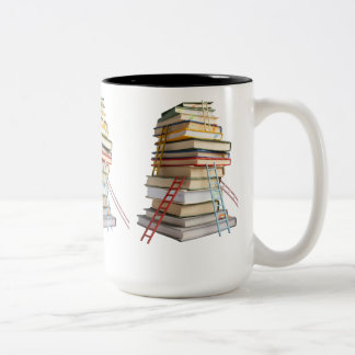 Book Mug Gifts for Book Lovers Zweifarbige Tasse