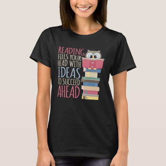 Book Nerd Library & Librarian Reading Book Bookwor T-Shirt (Vorderseite)