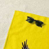 Book nerd owl strandtuch (Beispiel)