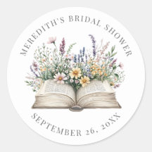 Book New Chapter Wildflower Bridal Shower