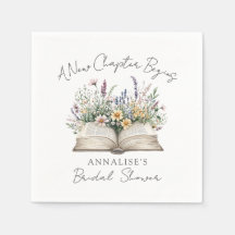 Book New Chapter Wildflower Bridal Shower