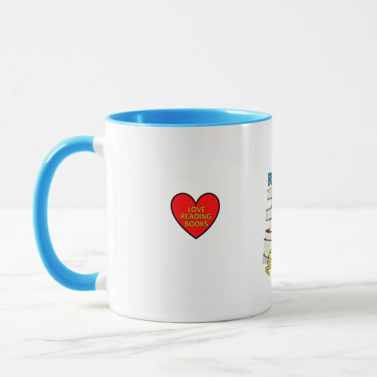 Book no battery mug tasse (Links)